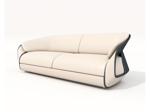 Modern Sofa and Armchair set 6 3Dモデル