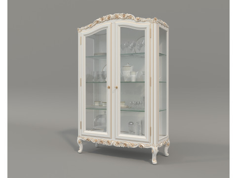 Classic Display Cabinet and Decoration 11 3Dモデル