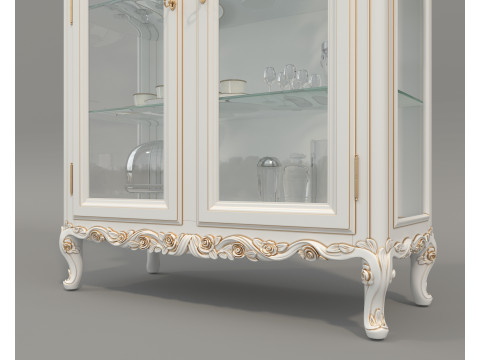 Classic Display Cabinet and Decoration 11 3Dモデル