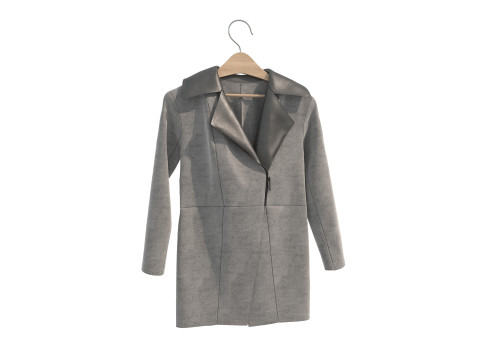 Coat on Hanger Collection 4 3D-Modell