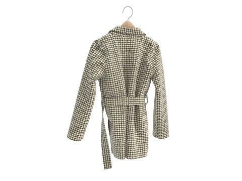 Coat on Hanger Collection 4 3D-Modell