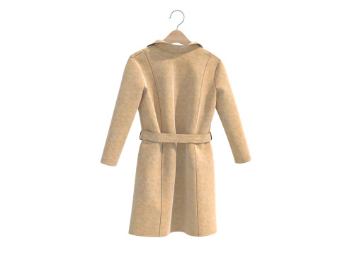 Coat on Hanger Collection 4 3D-Modell