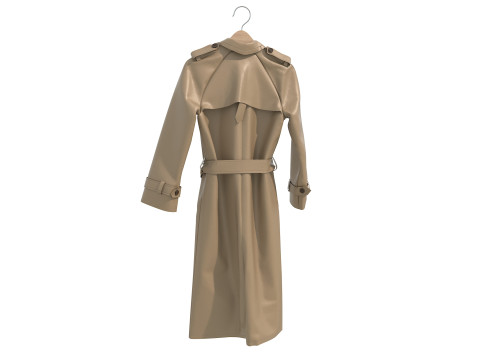 Coat on Hanger Collection 4 3D-Modell