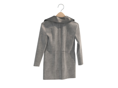 Coat on Hanger Collection 4 3D-Modell
