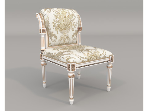 Classic European style Dressing Table 28 3D Model