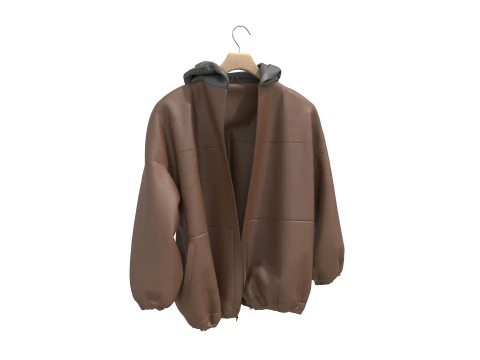 Coat on Hanger Collection 5 3D Model