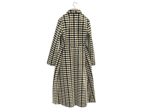 Coat on Hanger Collection 5 3D 모델