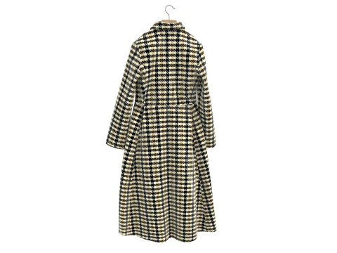 Coat on Hanger Collection 5 3D Model