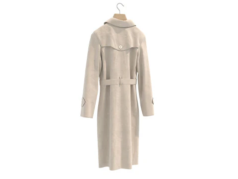 Coat on Hanger Collection 5 3D Model