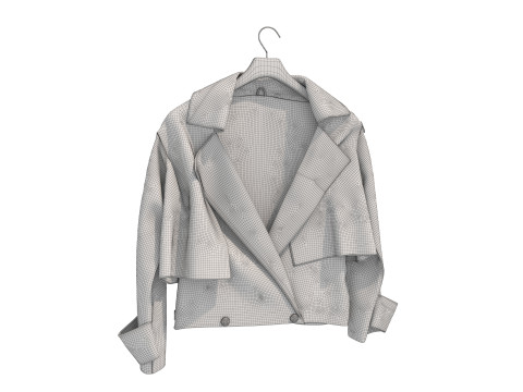 Coat on Hanger Collection 5 3D 모델