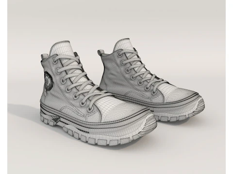Shoes Collection 25 3D Model