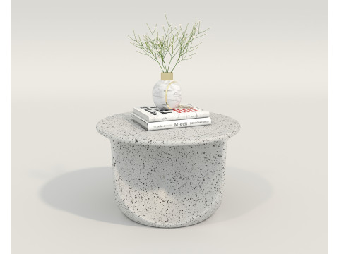 Modern Coffee Table and Armchair 55 Modello 3D