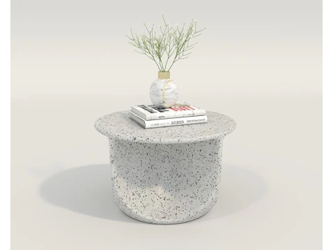 Modern Coffee Table and Armchair 55 3D Model