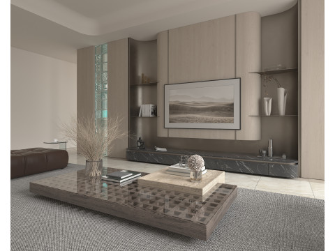 Living Room Scene 14 Modello 3D