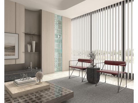 Living Room Scene 14 Modello 3D