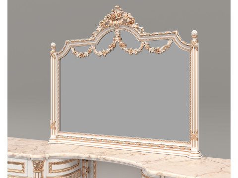 Classic European style Dressing Table 29 Modello 3D