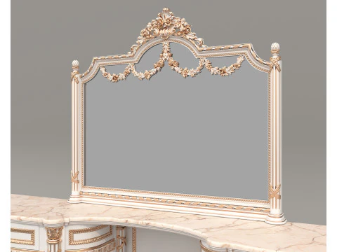 Classic European style Dressing Table 29 3D Model
