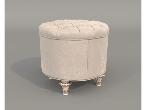 Classic European style Dressing Table 29 3D Model