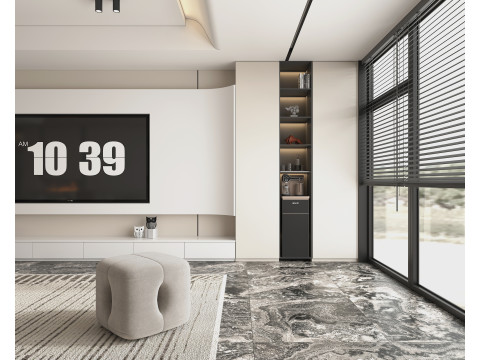 Living Room Scene 15 Model 3D