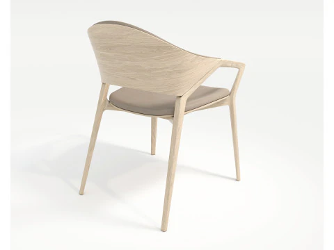 Tavolo e Sedie da Pranzo Moderni 42 Modello 3D