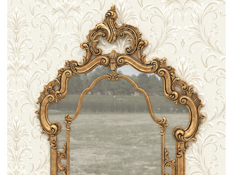 Classic European Style Console Table 2 3D Модель