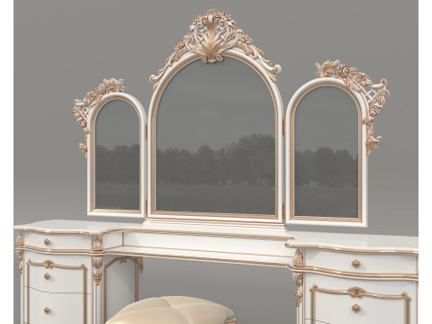 Classic European style Dressing Table 30 Modelo 3D