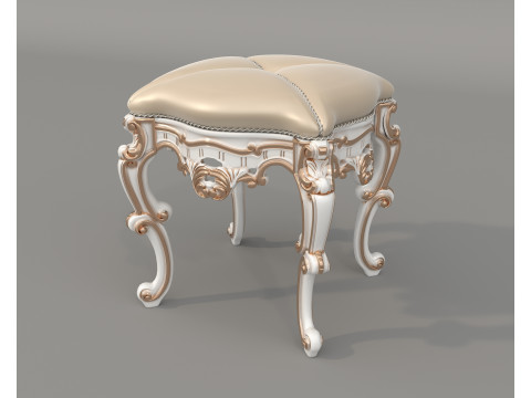 Classic European style Dressing Table 30 Modelo 3D
