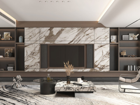 Living Room Scene 16 Modèle 3D