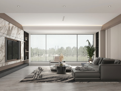Living Room Scene 16 Modèle 3D