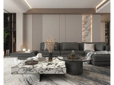 Cena da sala de estar 16 Modelo 3D