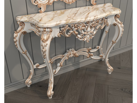 Classic European Style Console Table 4 Model 3D