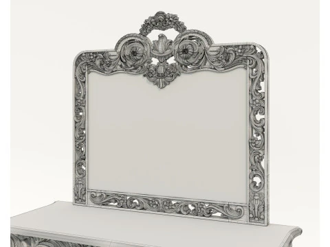 Classic European Style Console Table 5 3D Model