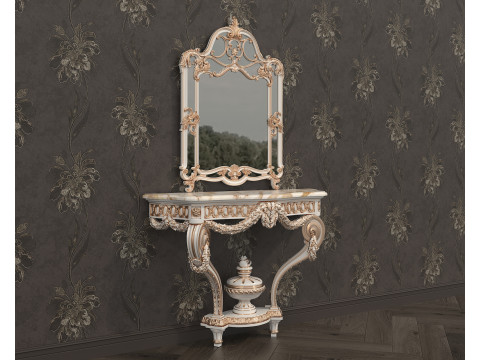 Classic European Style Console Table 6 Modelo 3D
