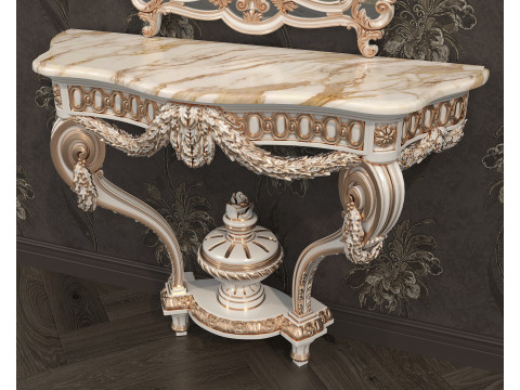 Classic European Style Console Table 6 3D Модель