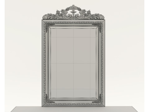Classic European Style Console Table 8 Modelo 3D