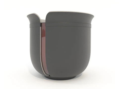 Tavolino e Poltrona Moderni 59 Modello 3D