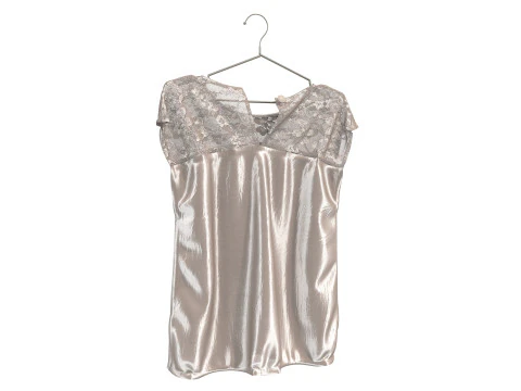 Clothing on Hanger 13 3D Model