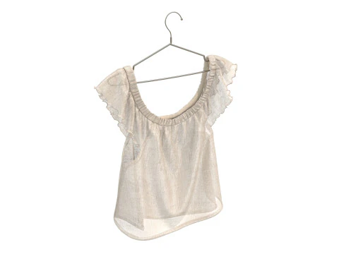 Clothing on Hanger 13 3D Model