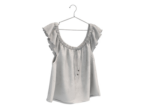 Clothing on Hanger 13 Modèle 3D