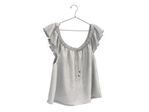 Clothing on Hanger 13 3D Model