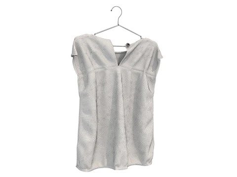 Clothing on Hanger 13 3D Model