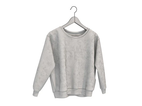 Clothing on Hanger 13 3D Model