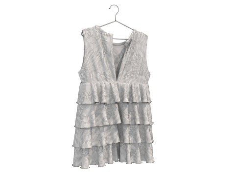 Clothing on Hanger 13 Modèle 3D