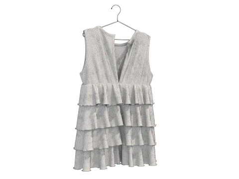 Clothing on Hanger 13 3D Model
