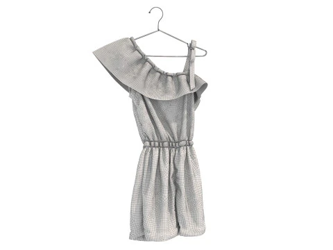 Clothing on Hanger 13 3D Model