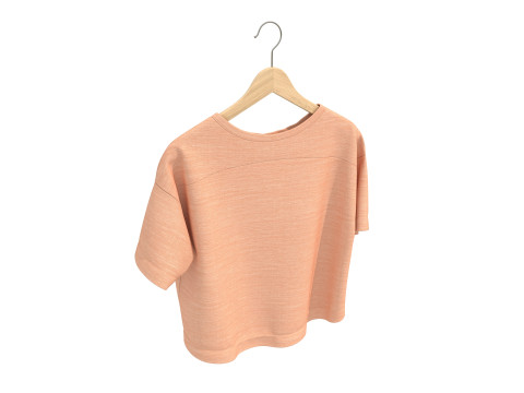 Clothing on Hanger 14 Modelo 3D
