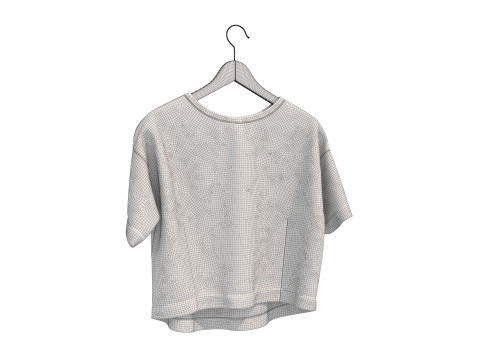 Clothing on Hanger 14 Modelo 3D
