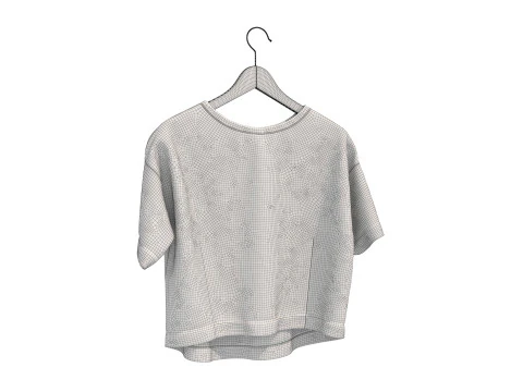 Clothing on Hanger 14 3D Model