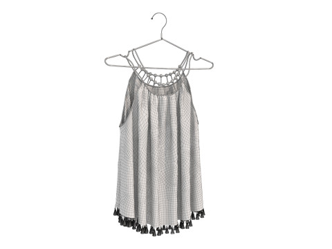 Clothing on Hanger 14 Modelo 3D