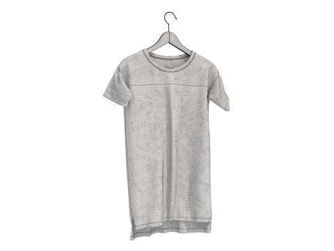 Clothing on Hanger 14 Modelo 3D